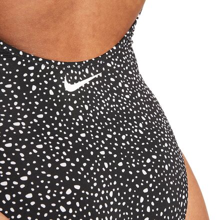 Nike Swim - Water Dots Keyhole Back One-Piece Swimsuit - Women's