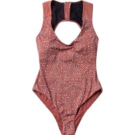 Nike Swim - Water Dots Keyhole Back One-Piece Swimsuit - Women's