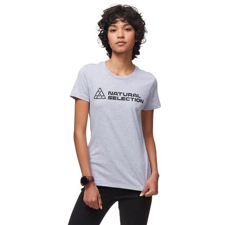 Natural Selection Tour - Logo Crewneck T-Shirt - Women's - Charcoal Heather