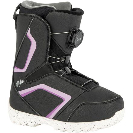 Nitro - Droid BOA Snowboard Boot - 2022 - Kids' - Black/Purple/White