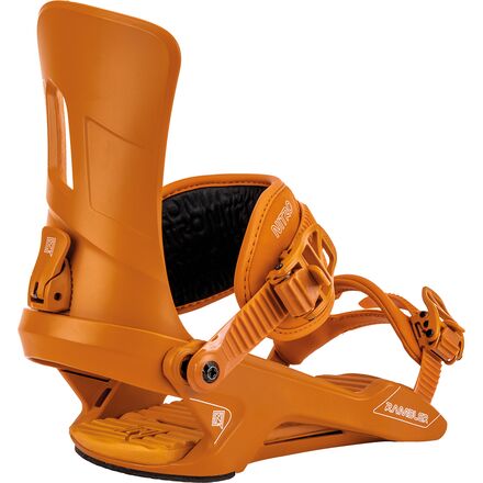 Fixations Nitro Rambler Snowboard Homme - Orange - Modèle All-Mountain Niveau Avancé
