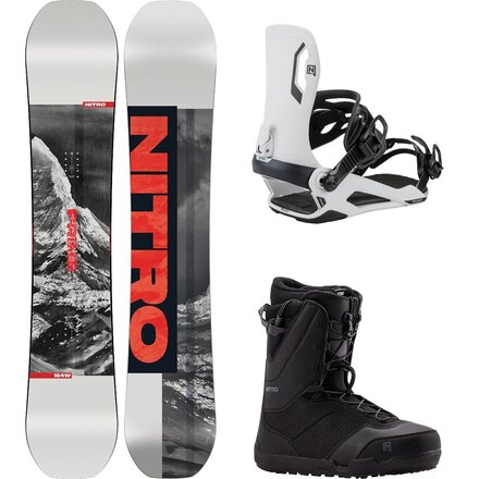 Prime Raw w/ Tangent TLS + Talent Snowboard Package