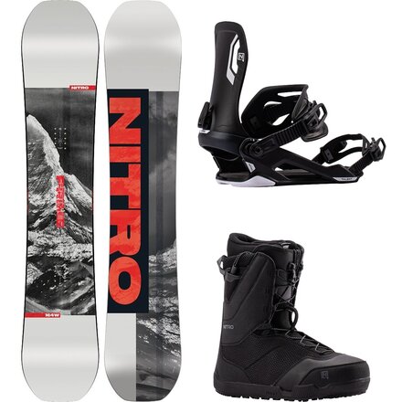 Prime Raw w/ Tangent TLS + Talent Snowboard Package