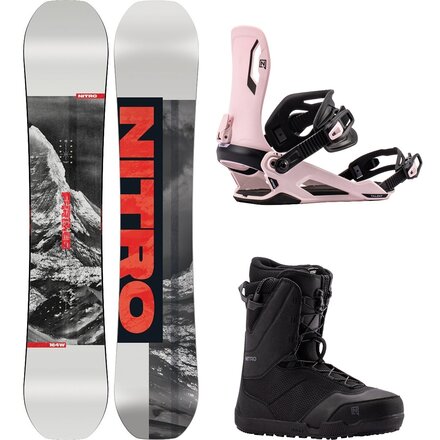 Prime Raw w/ Tangent TLS + Talent Snowboard Package