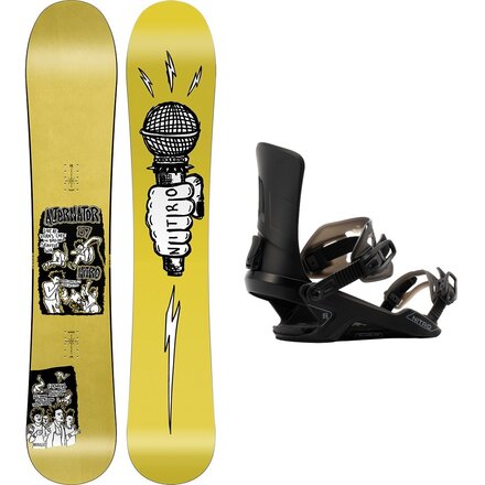 Alternator w/ Rambler Binding Snowboard Bundle