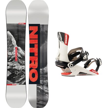 Prime Raw w/ Rambler Binding Snowboard Bundle