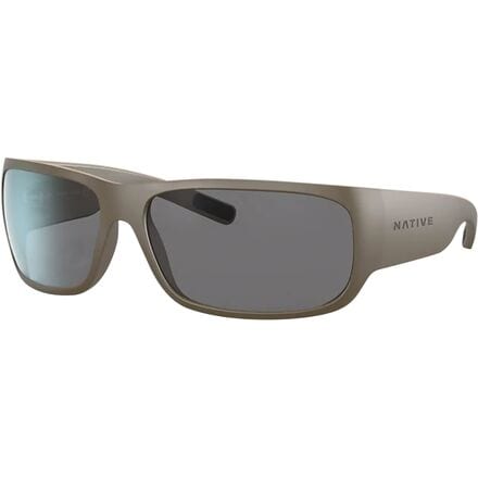 Native Eyewear - Boulder SV Polarized Sunglasses - Desert Tan/Green Reflex