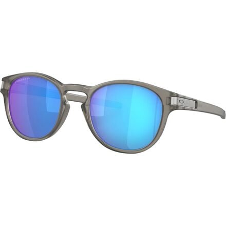 Oakley - Latch Prizm Sunglasses - Matte Grey Ink W/ Prizm Sapphire Polarized