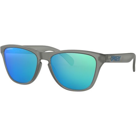 Oakley - Frogskin XS Prizm Sunglasses - Matte Grey Ink W/Prizm Sapphire Iridium
