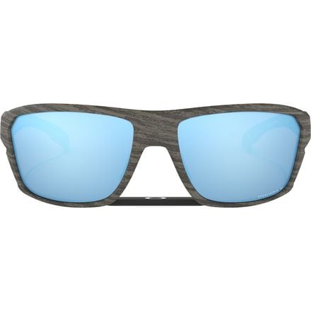 Oakley - Split Shot Prizm Polarized Sunglasses - Woodgrain/PRIZM Deep H2O Polarized