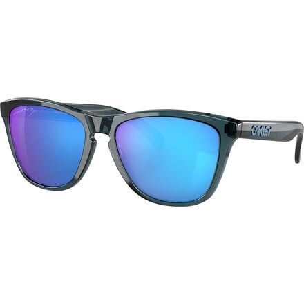 Oakley - Frogskins Prizm Polarized Sunglasses - Crystal Black/Prizm Sapphire Polarized