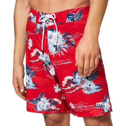 Oakley - Tropical Bloom 18 Board Short - Men's - Redline Hawai