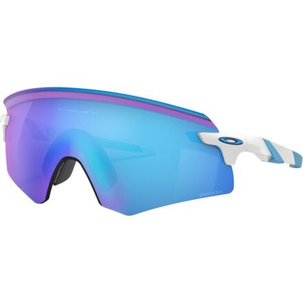 Oakley - Encoder Sunglasses - Polished White W/ PRIZM Sapphire