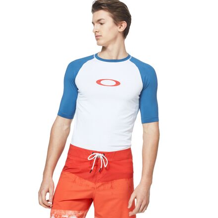 Oakley - Color Block SS Rashguard - Men's