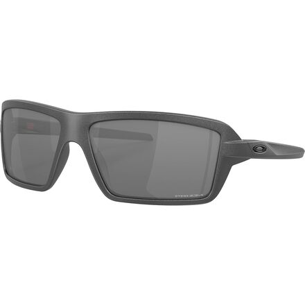 Oakley - Cables Prizm Polarized Sunglasses - Cables Steel/PRIZM Black Polarized