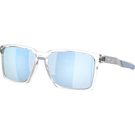 Oakley - Exchange Sun Prizm Polarized Sunglasses - Polished Clear/Prizm Sapphire Polarized
