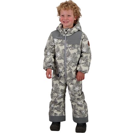 Obermeyer - Quinn One-Piece Snowsuit - Toddlers' - Deerly Gray