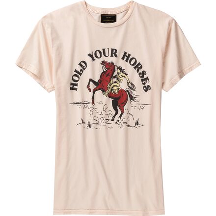 Original Retro Brand - Hold Your Horses T-Shirt - Women's - Pale Dogwood