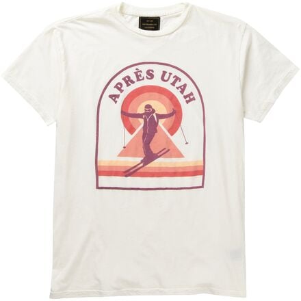 Original Retro Brand - Apres Utah T-Shirt - Women's - Antique White