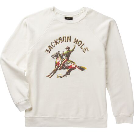 Original Retro Brand - Jackson Hole Sweatshirt - Women's - Antique White