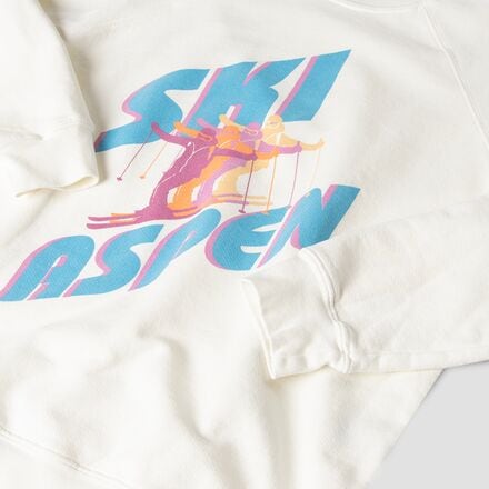 Original Retro Brand - Ski Aspen Sweatshirt - Women's