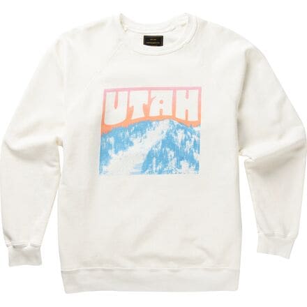 Original Retro Brand - Utah Sweatshirt - Women's - Antique White