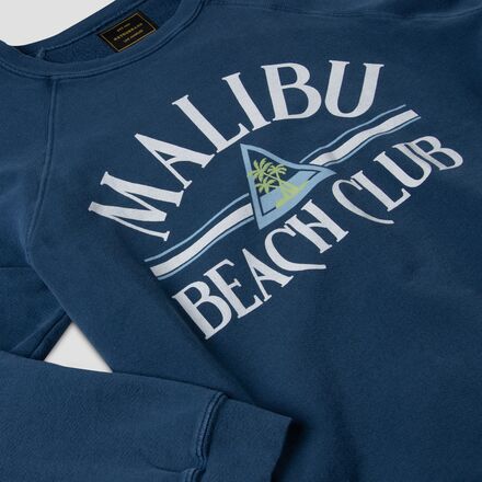 Original Retro Brand - Malibu Beach Club Crewneck Sweatshirt - Women's