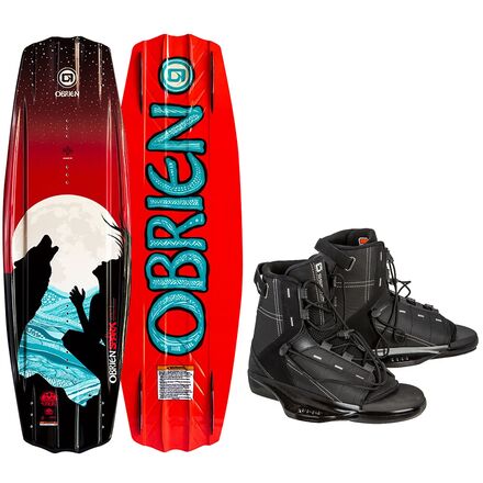 O'Brien Water Sports - Spark + Access Wakeboard - Red