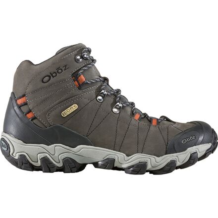 Oboz - Bridger Mid B-Dry Hiking Boot - Men's - Raven