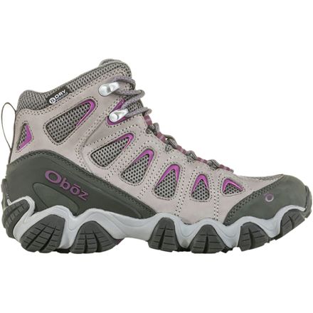 Oboz - Sawtooth II Mid B-Dry Hiking Boot - Women's - Pewter/Violet
