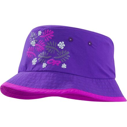 Outdoor Research - Solstice Sun Bucket Hat - Kids' - Purple Rain