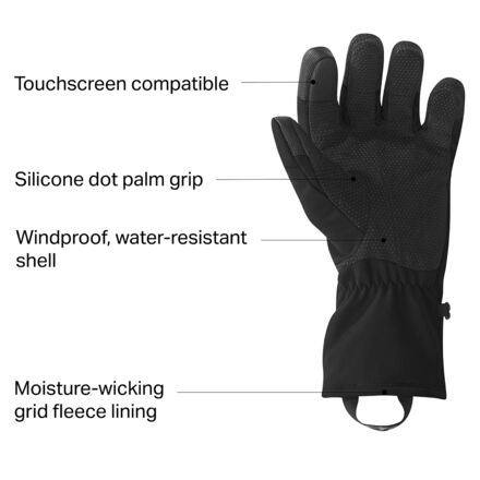 Outdoor Research - Inception Aerogel Glove - Black
