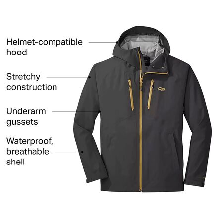 Outdoor Research - MicroGravity Jacket - Men's - Cascade