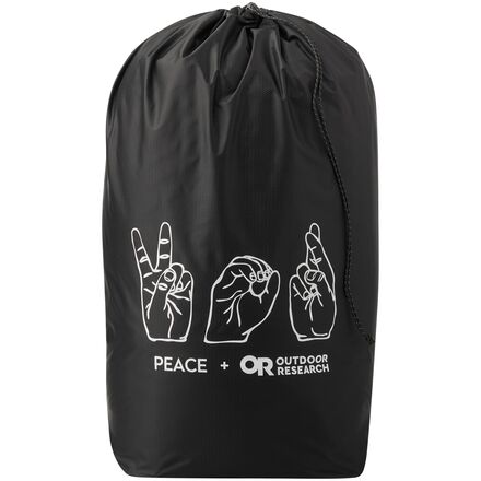 Outdoor Research - PackOut Graphic 35L Stuff Sack - Black