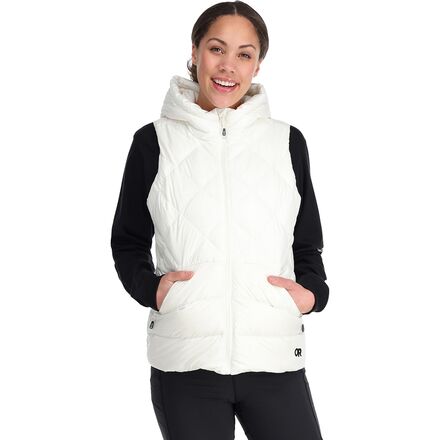 Outdoor Research - Coldfront Hooded Down Vest - Women's - Snow