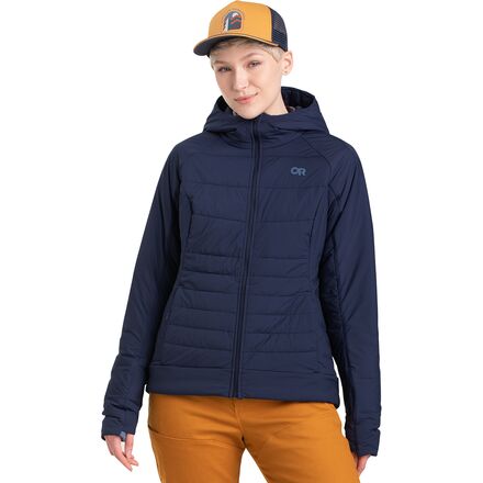 Outdoor Research - Shadow Insulated Hooded Jacket - Women's - Naval Blue
