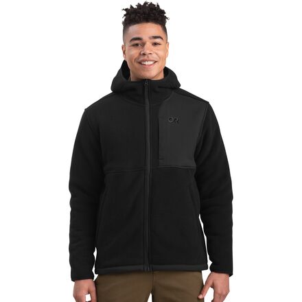 Outdoor Research - Juneau Fleece Hooded Jacket - Men's - Black