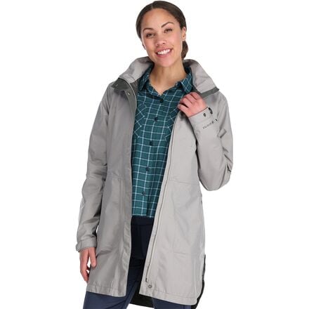 Outdoor Research - Aspire Trench Jacket - Women's - Ash