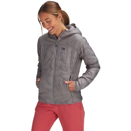 Outdoor Research - SuperStrand LT Hooded Jacket - Women's - Light Pewter