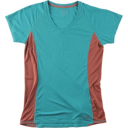 Outdoor Research - Echo Short-Sleeve T-Shirt - Women's - Deep Lake/Brick