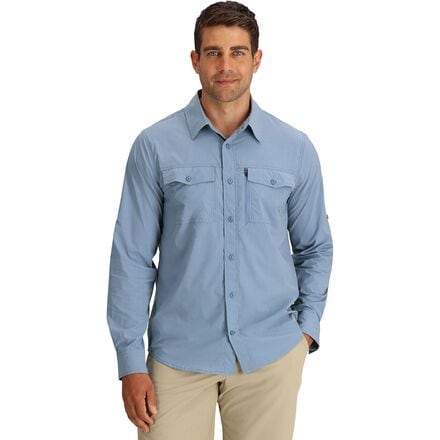 Outdoor Research - Way Station Long-Sleeve Shirt - Men's - Olympic