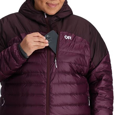 Outdoor Research - Helium Down Hoodie - Plus - Women's