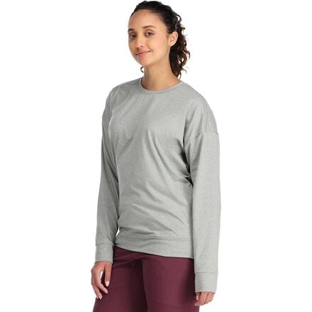 Outdoor Research - Melody Long-Sleeve Pullover - Women's - Light Pewter Heather