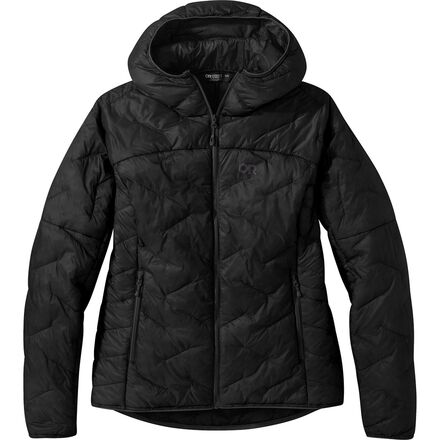 Outdoor Research - SuperStrand LT Plus Size Hooded Jacket - Women's - Black