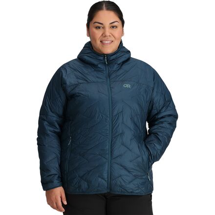 SuperStrand LT Plus Size Hooded Jacket - Women's