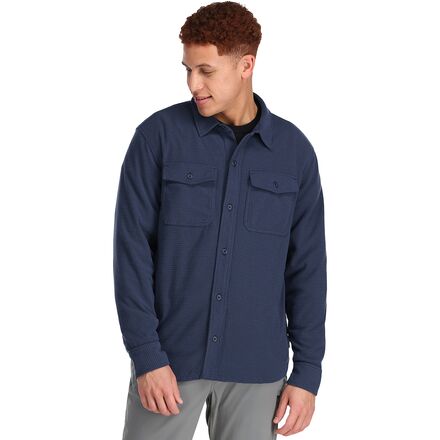 Outdoor Research - Trail Mix Shirt Jacket - Men's - Naval Blue