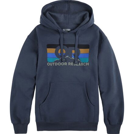 Outdoor Research - Advocate Stripe Hoodie - Naval Blue