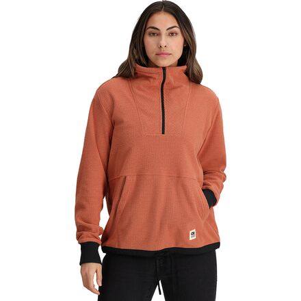 Outdoor Research - Trail Mix 1/4-Zip Pullover - Women's - Cinnamon/Black