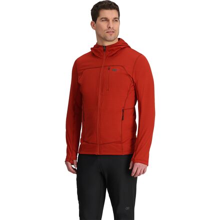 Outdoor Research - Vigor Grid Fleece Full-Zip Hooded Jacket - Men's