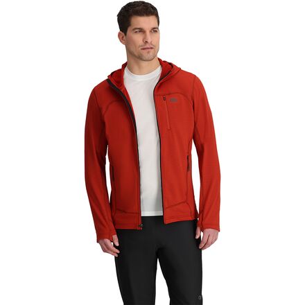 Outdoor Research - Vigor Grid Fleece Full-Zip Hooded Jacket - Men's